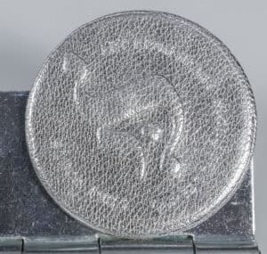 Leather shade כסף